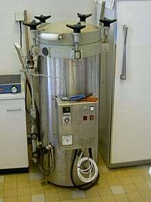 Autoclave laboratorio