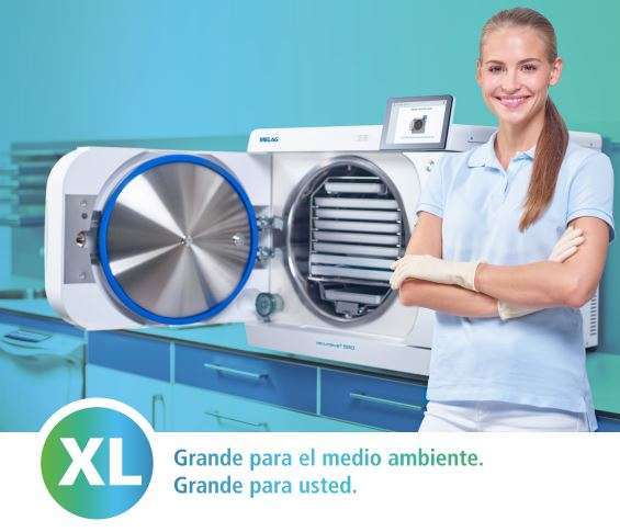 Autoclave Melag Vacuclave 550 50L - Vista lateral | PRYON