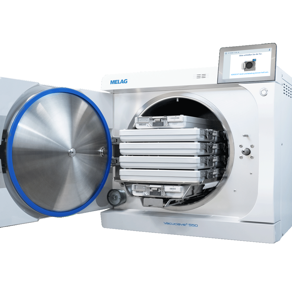 Autoclave Melag Vacuclave 550 50L - Cámara de esterilización | PRYON