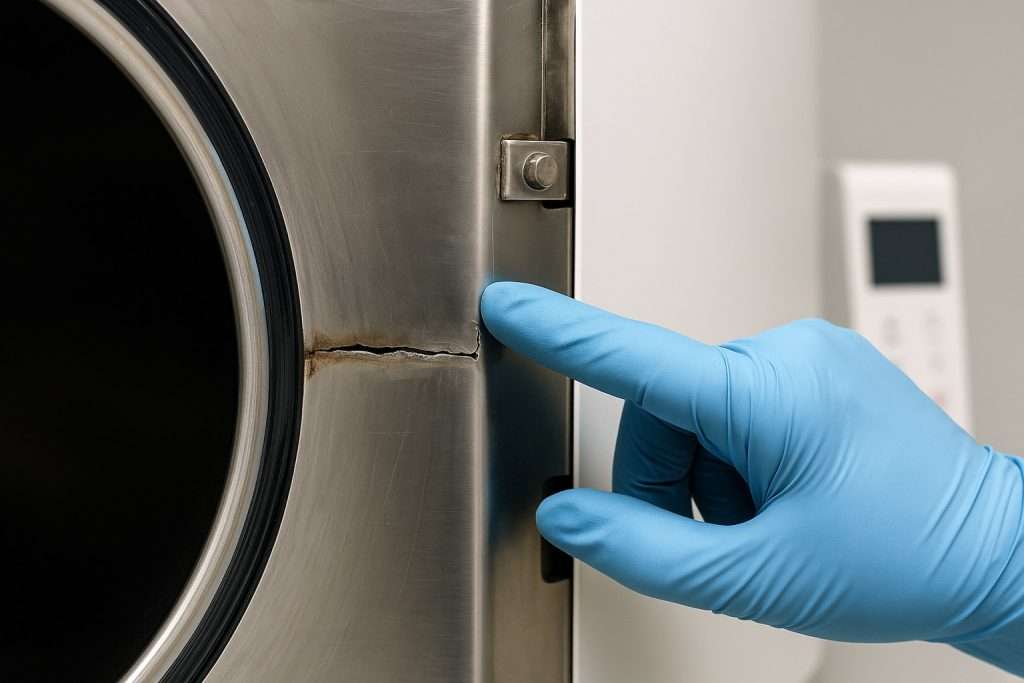 grieta autoclave